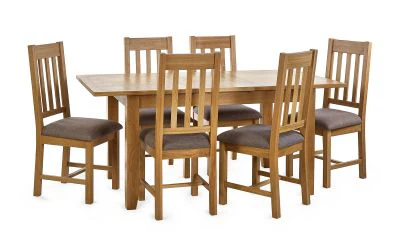 Set Of Two Mallory Dining Chairs - Stylish and Comfortable Oak Seating - Image 3