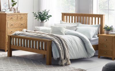 Mallory High Footend Bed 135cm - Stylish Comfort and Durability - Image 3