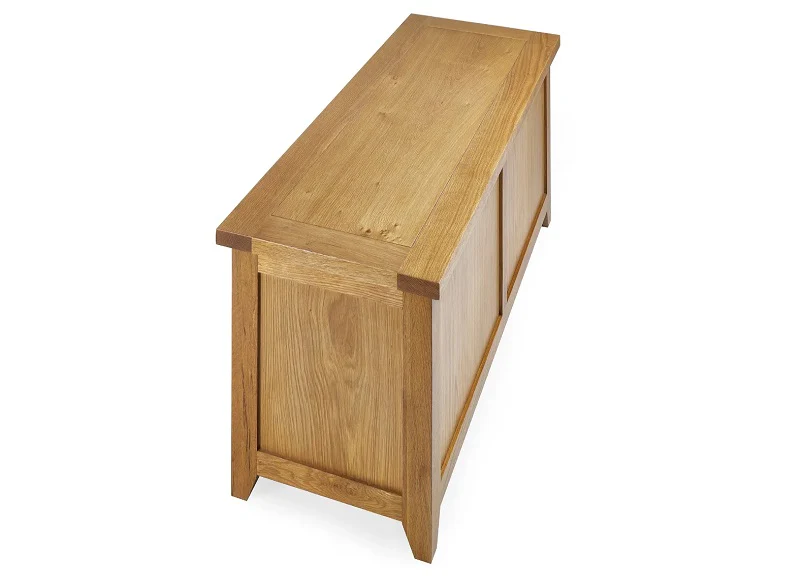 Mallory Storage Bench – Solid Oak with Easy Open Lid - Image 4