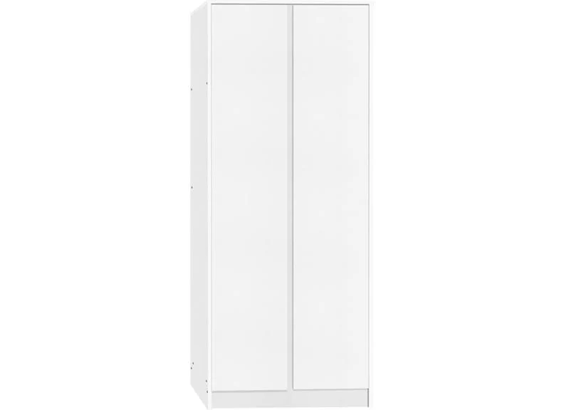 Malvern 2 Door Wardrobe – White Finish with Ample Storage 800mm - Image 5
