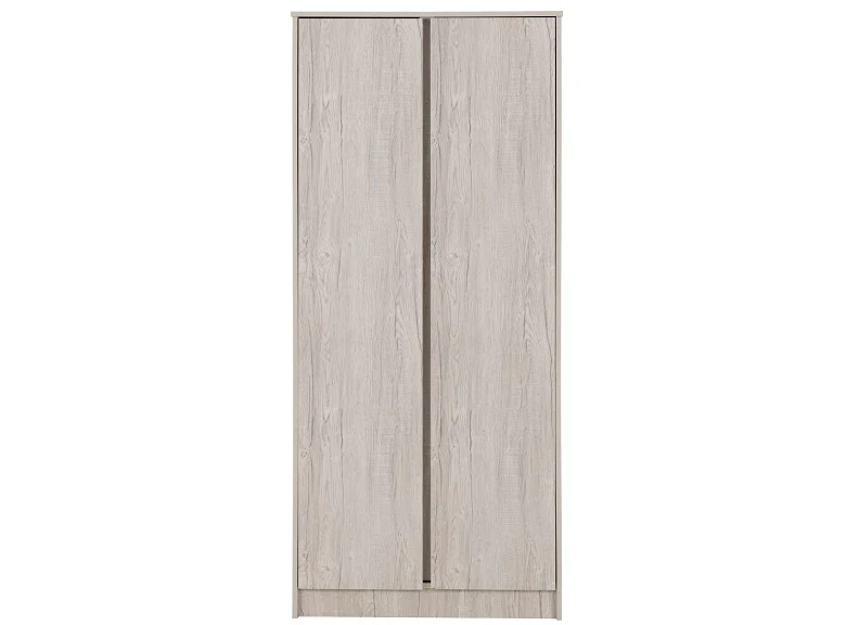 Malvern 2 Door Wardrobe – White Finish with Ample Storage 800mm - Image 8