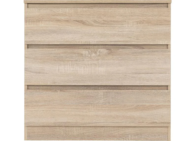 Malvern 3 Door Wardrobe Set – Sonoma Oak with 3 Drawer Bedside Tables - Image 11