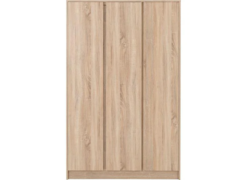 Malvern 3 Door Wardrobe Set – Sonoma Oak with 3 Drawer Bedside Tables - Image 3