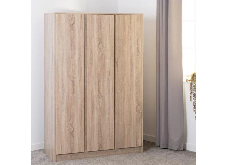 Malvern 3 Door Wardrobe In Sonoma Oak