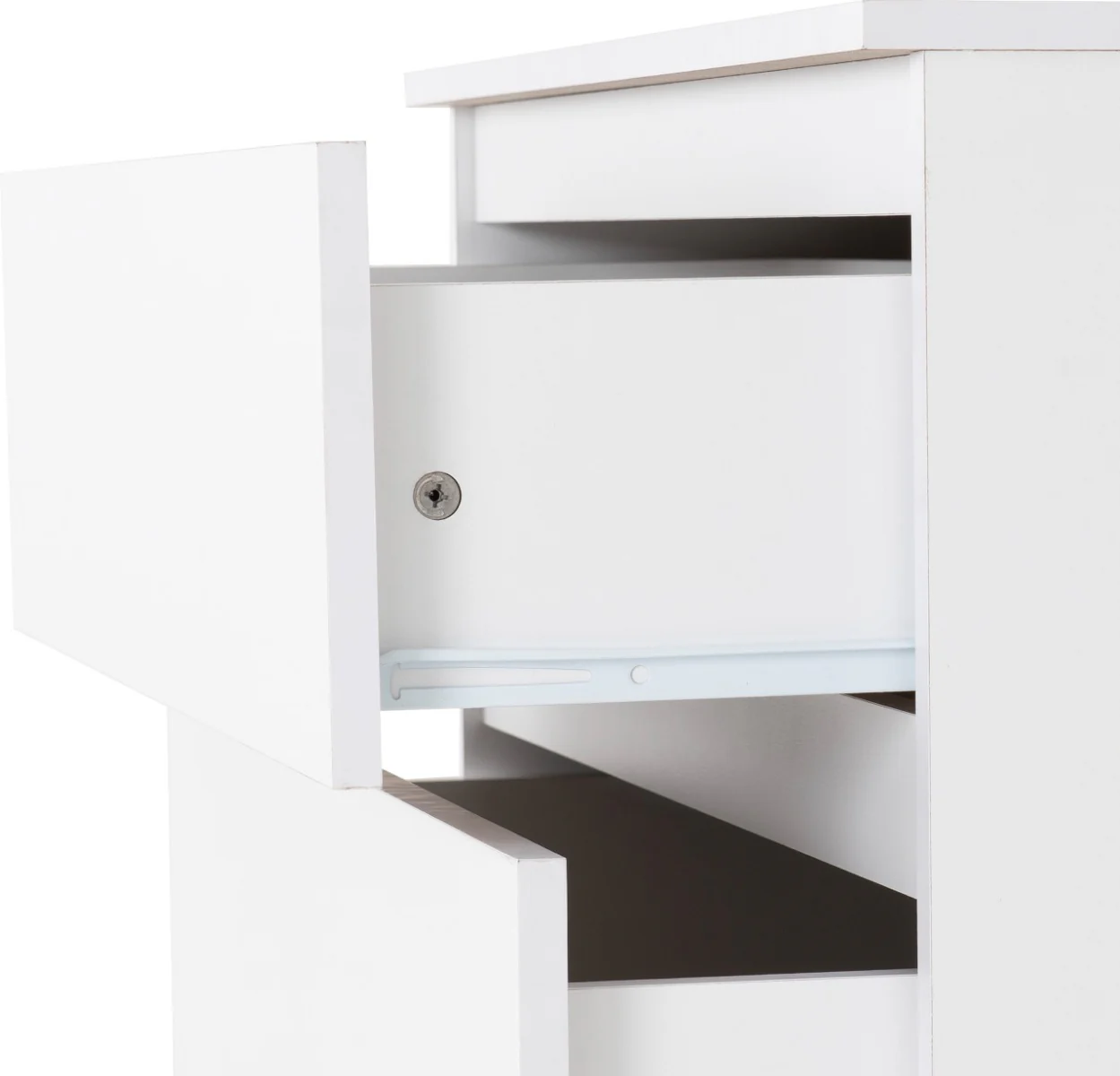 Malvern 4 Drawer Chest White - Image 7