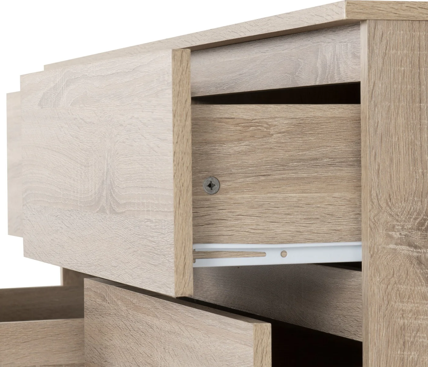 Malvern 6 Drawer Chest Sonoma Oak - Image 6