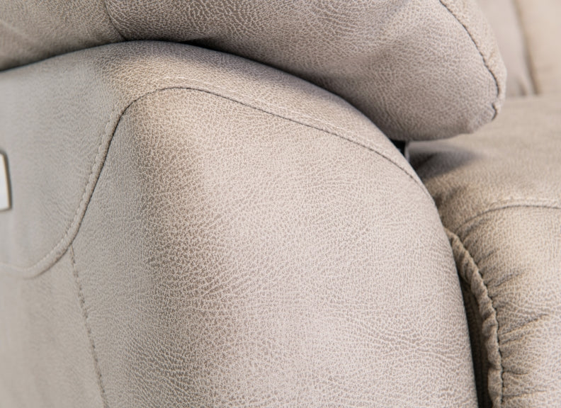 Layla Soft Touch Powered Armchair – Soft Touch Fabric with USB Ports - Image 5