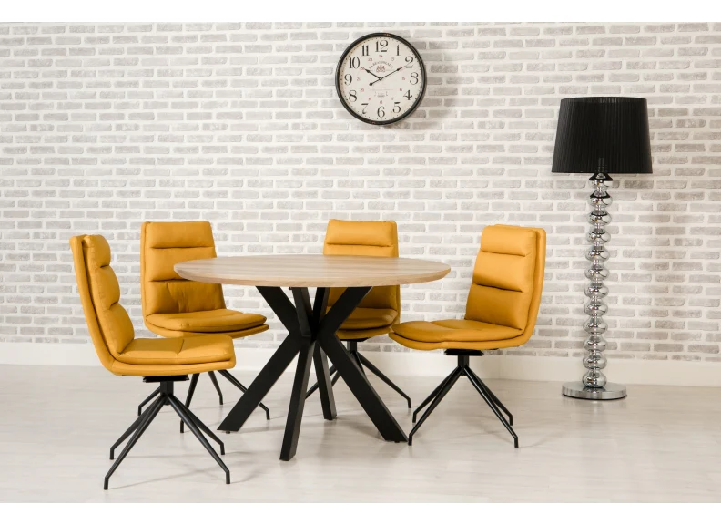 Manhattan Fixed Round Dining Tables