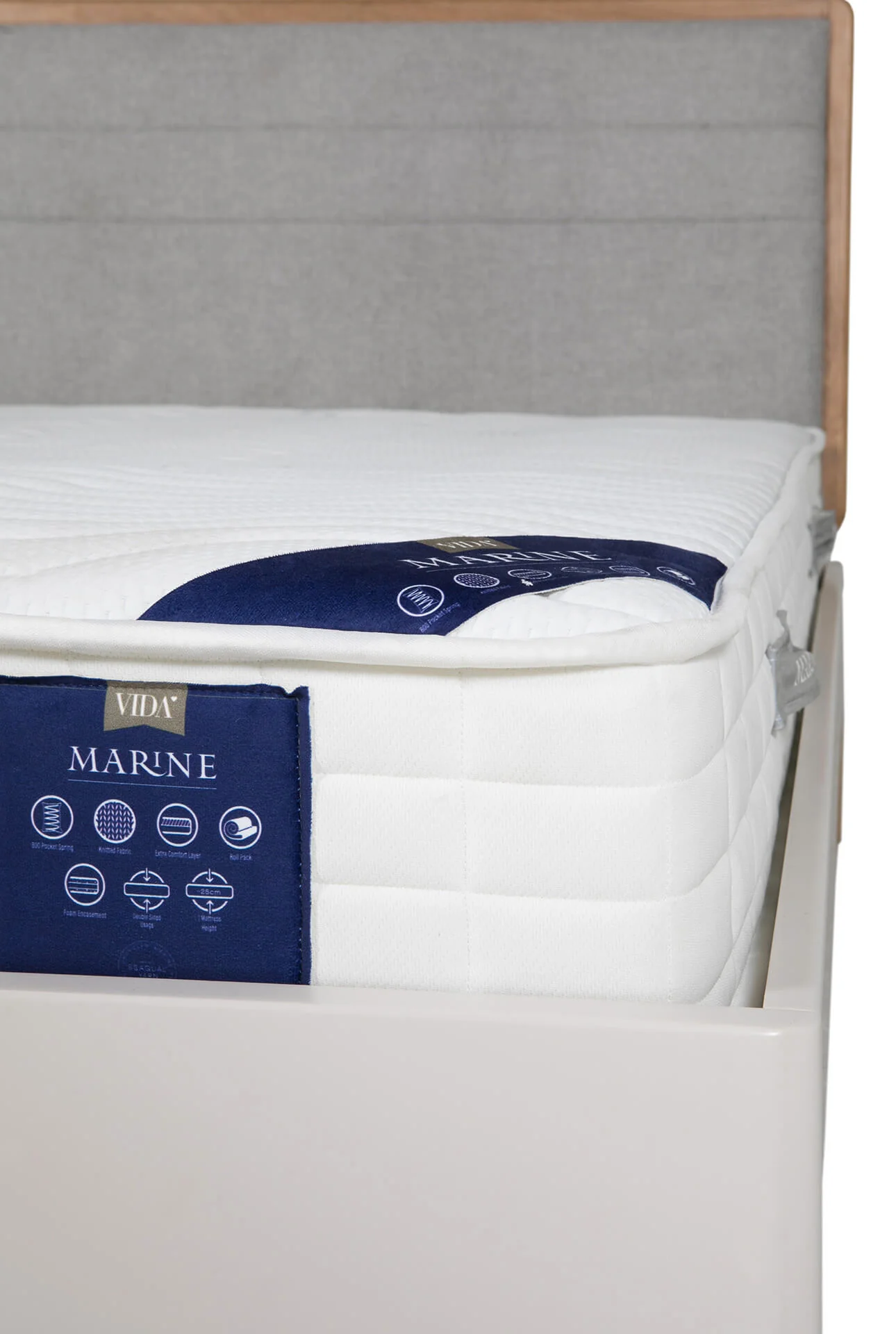 Marine 4ft6 Mattress – Eco-Friendly Fabric with 800 Pocket Springs - Image 6