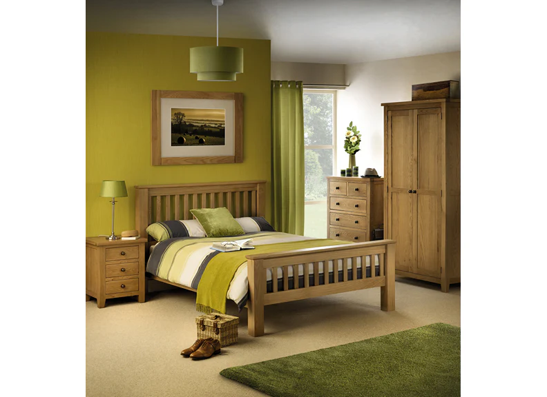 Marlborough White Oak Wall Mirror - Image 2