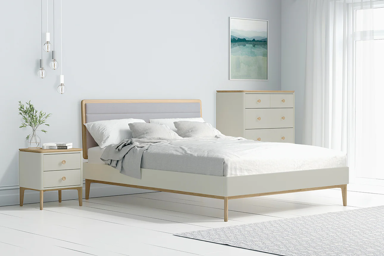 Marlow Bed – Solid Oak with Cashmere Finish (Pre-order 3ft) - Image 10