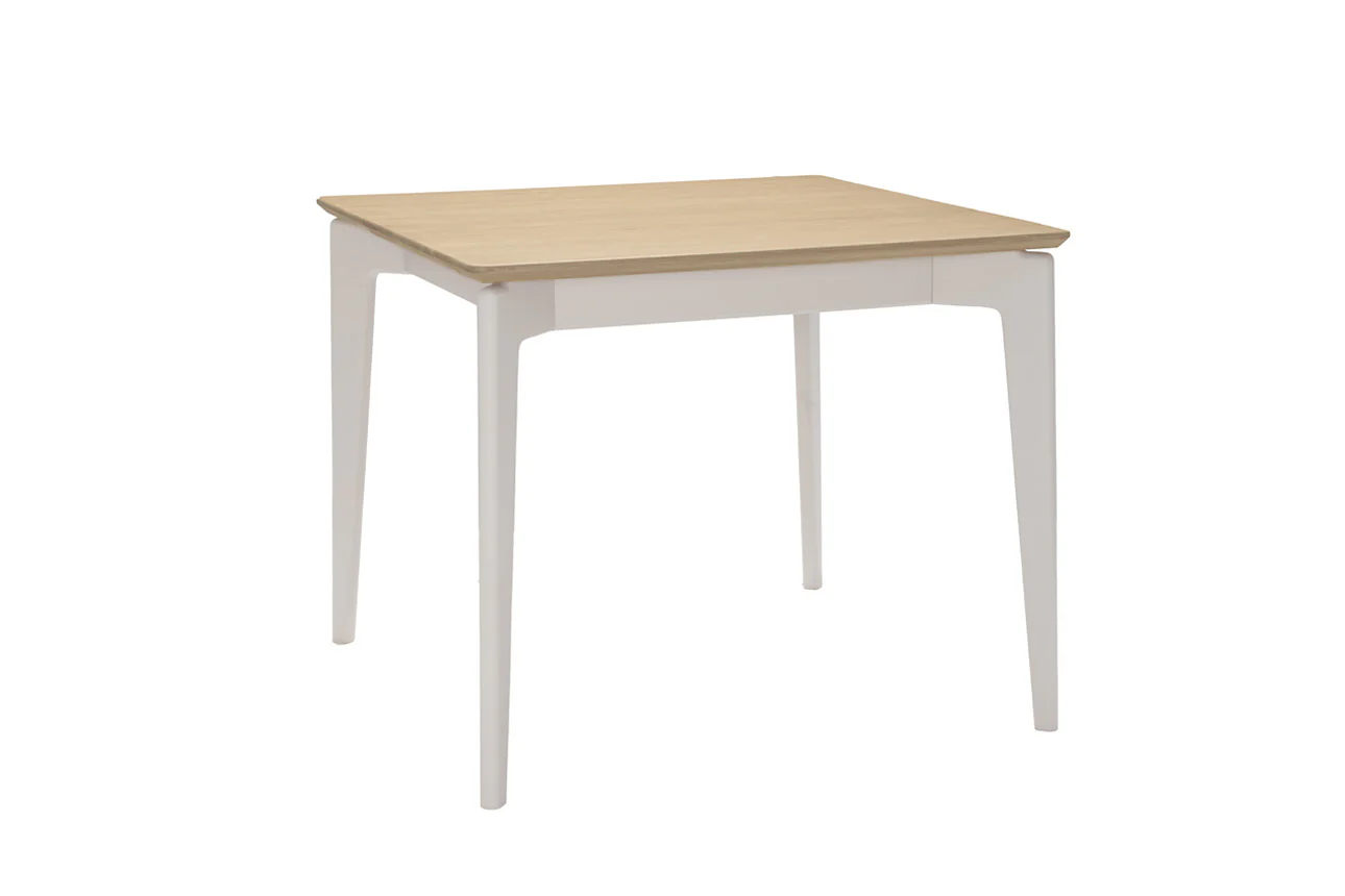 Marlow Dining Table 90cm – Cashmere Oak Finish