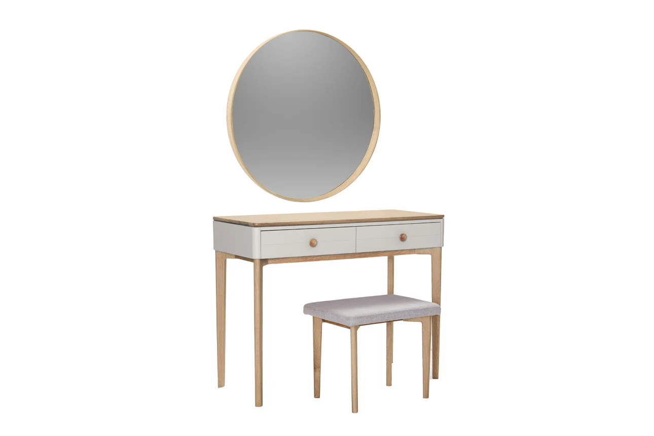 Marlow Wall Mirror-Cashmere Oak - Image 2