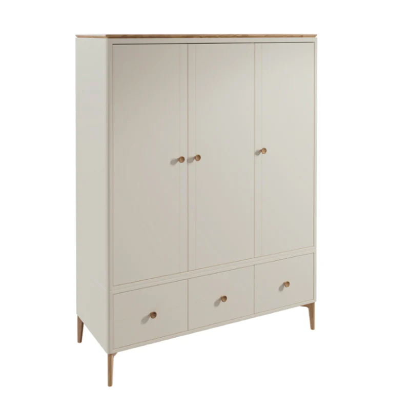 Marlow 3 Door Wardrobe – Cashmere Oak 1900mm