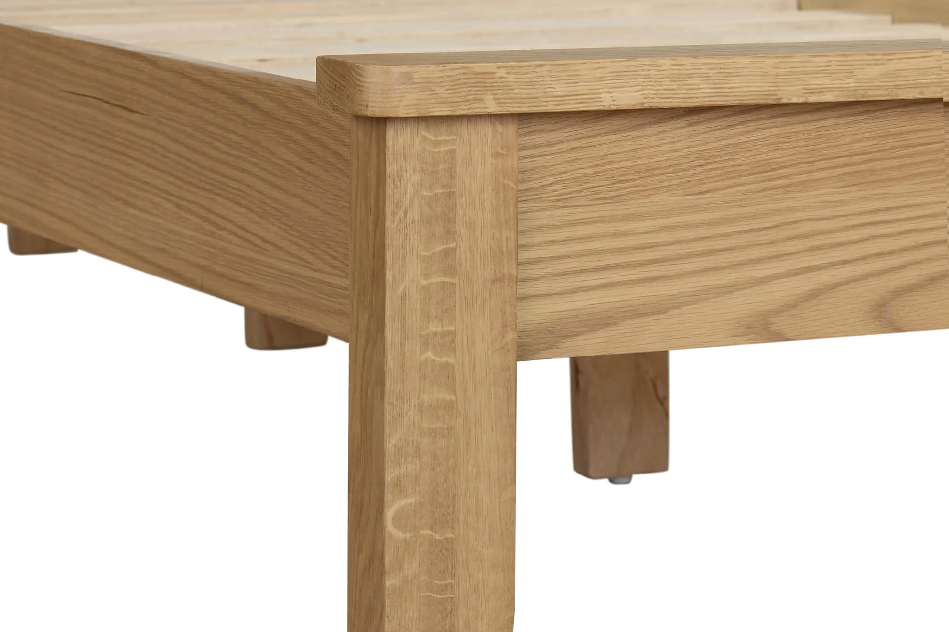 Marsden 3' Bed – Natural Oak Finish with Shaker Legs - Image 4