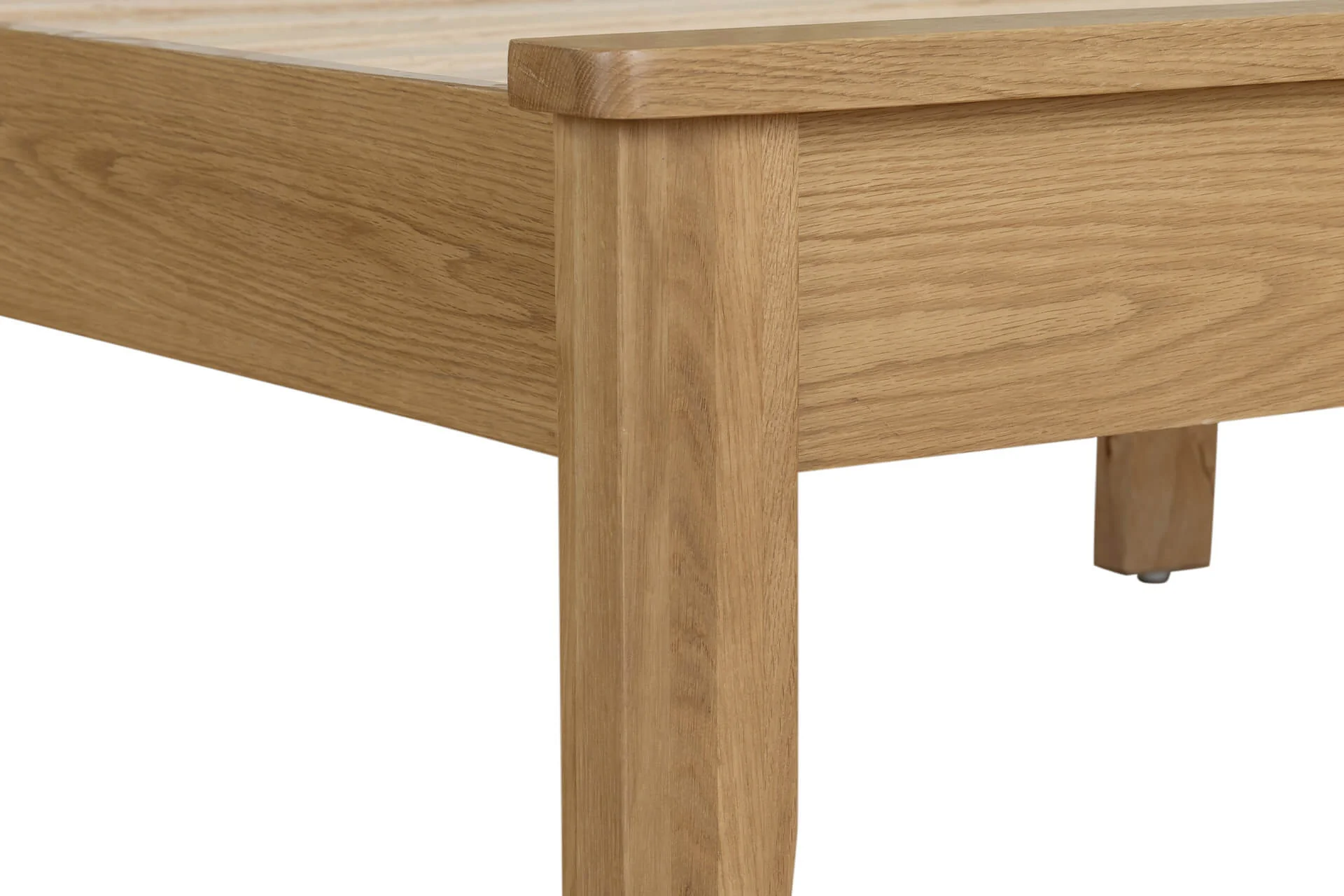 Marsden 4'6 Bed – Natural Oak with Shaker Legs - Image 4