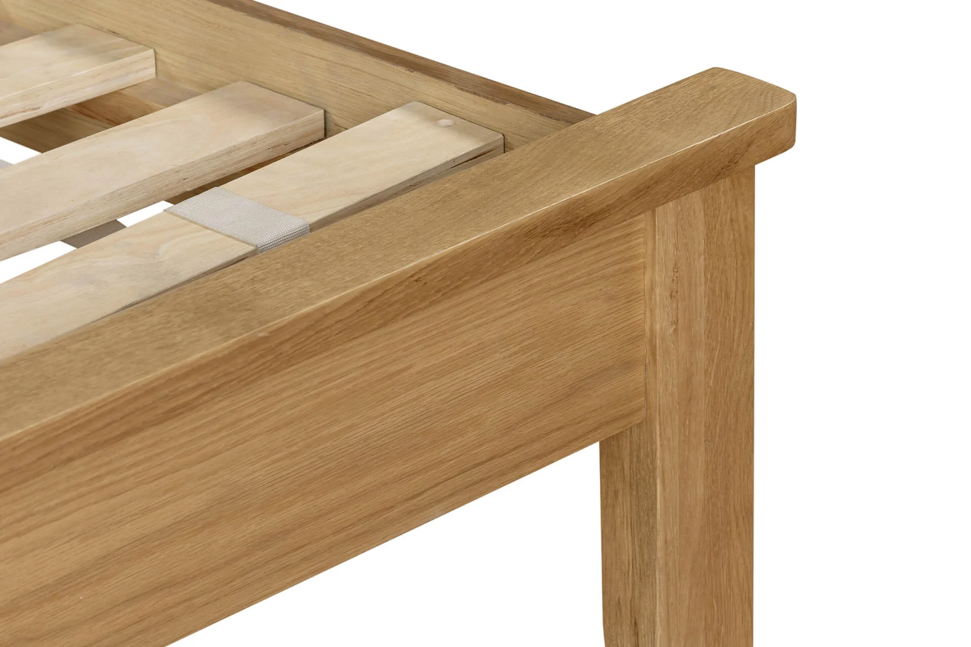 Marsden 5' Bed – Natural Oak with Shaker Legs - Image 5