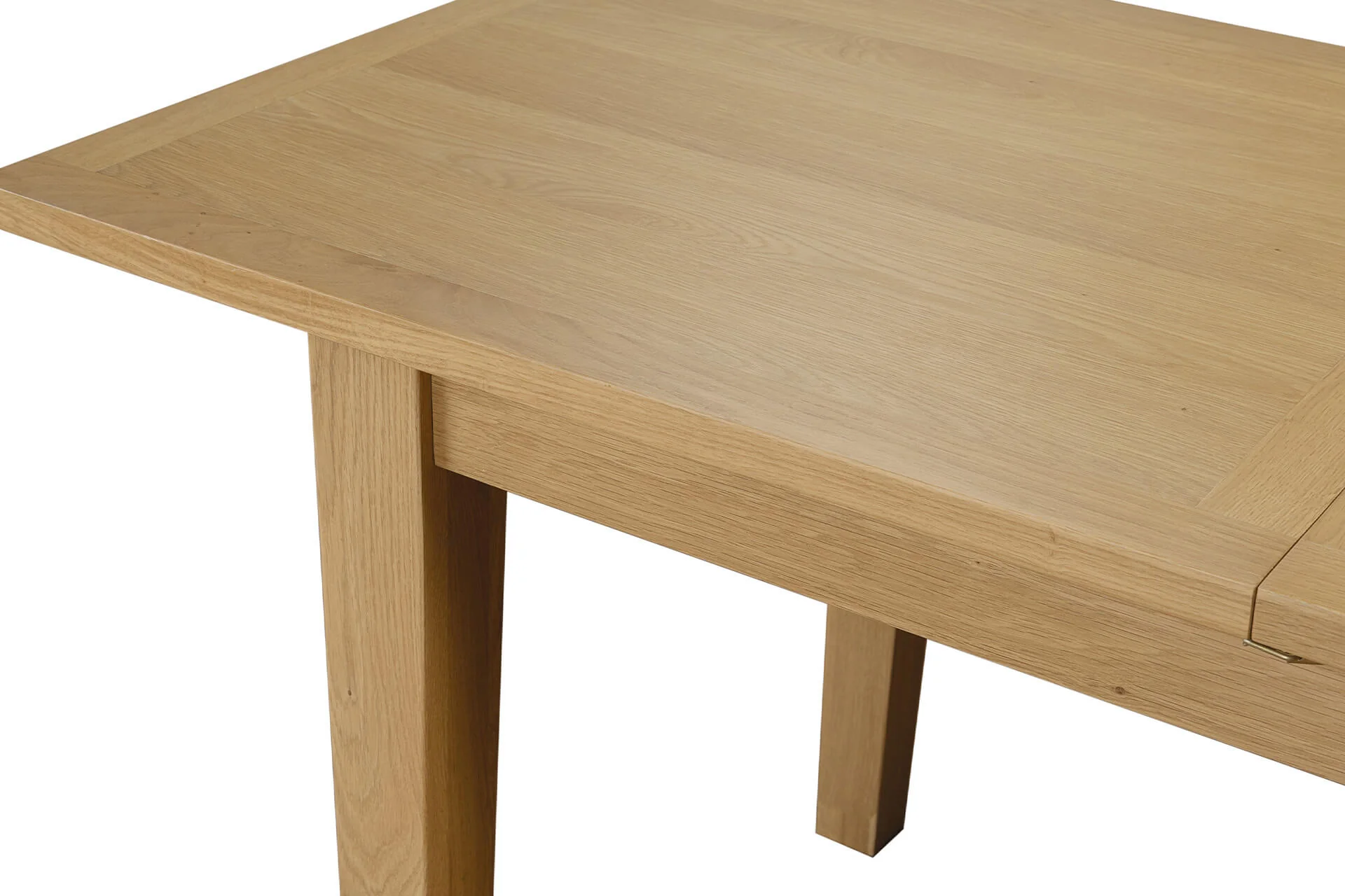 Marsden Extending Dining Table – Natural Oak with Butterfly Leaf 200cm - Image 6