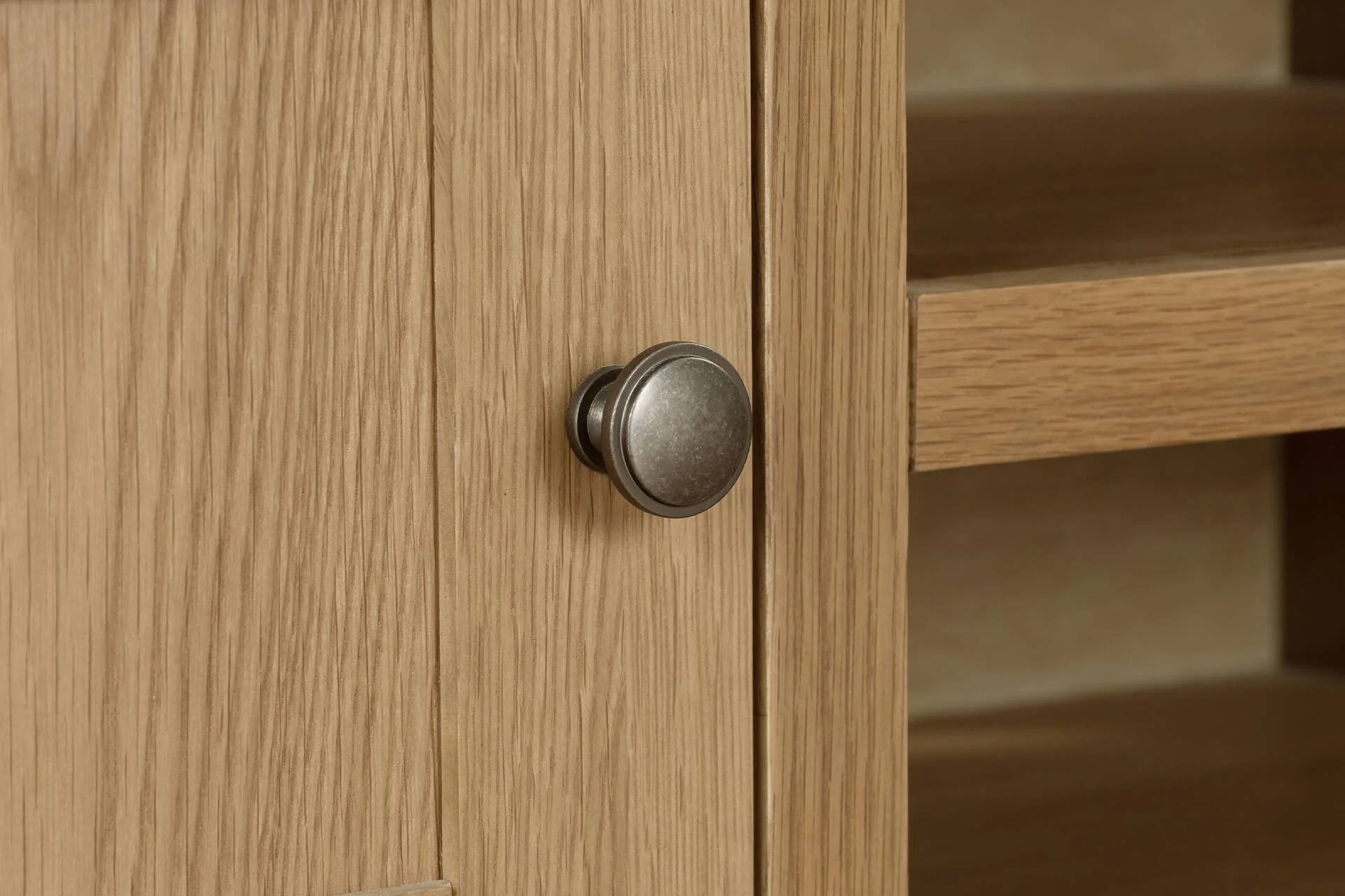 Marsden TV Unit 120cm – Natural Oak with Practical Storage - Image 8