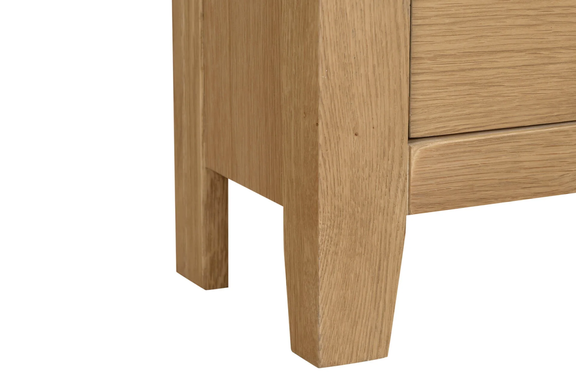 Marsden Corner TV Unit 900 – Natural Oak with Storage Drawer (Pre-order for July) - Image 5
