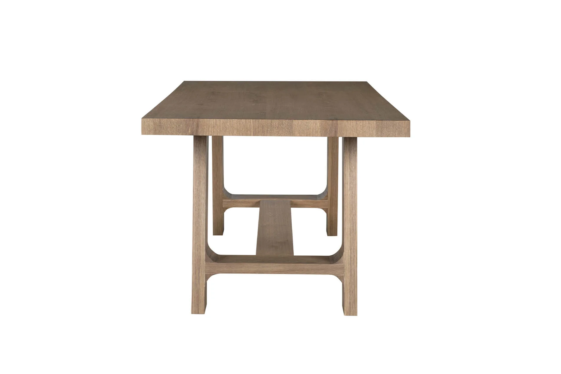 Massimo Dining Table 190cm – Cracked Oak Finish with Solid Legs - Image 2