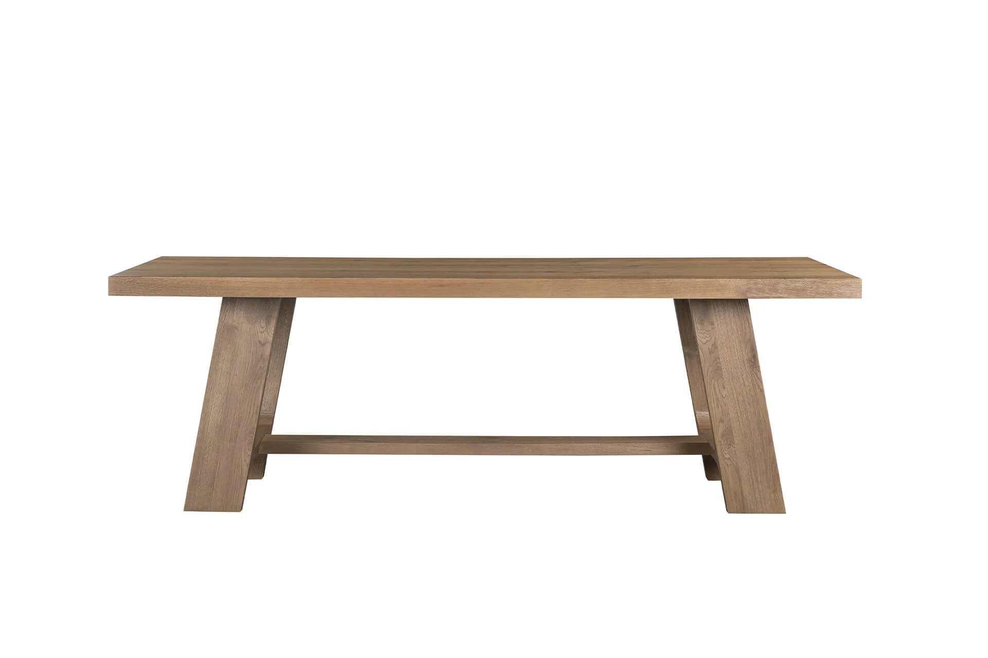 Massimo Dining Table 190cm – Cracked Oak Finish with Solid Legs - Image 9