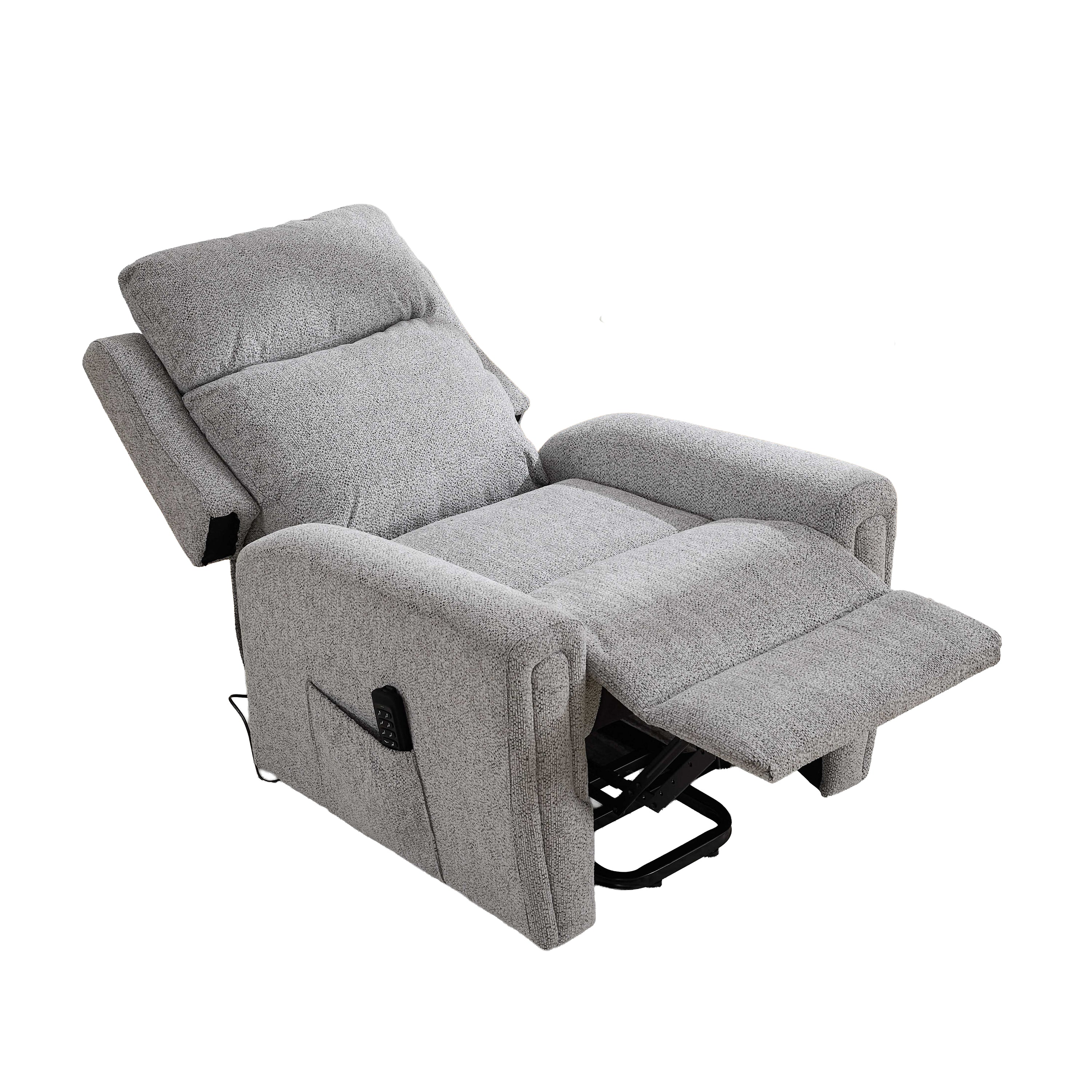 Mayfair Quad Motor Lift and Tilt Chair – Ash Fabric - Image 3