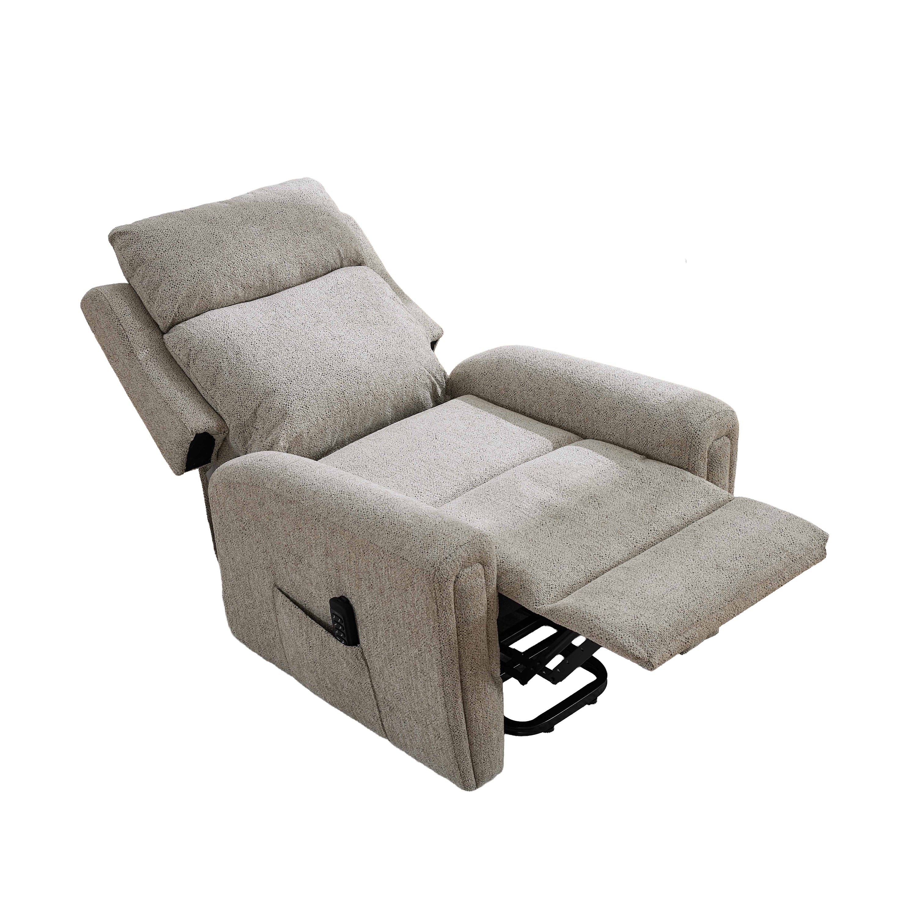 Mayfair Quad Motor Lift & Tilt Chair – Beige Ergonomic Design - Image 2