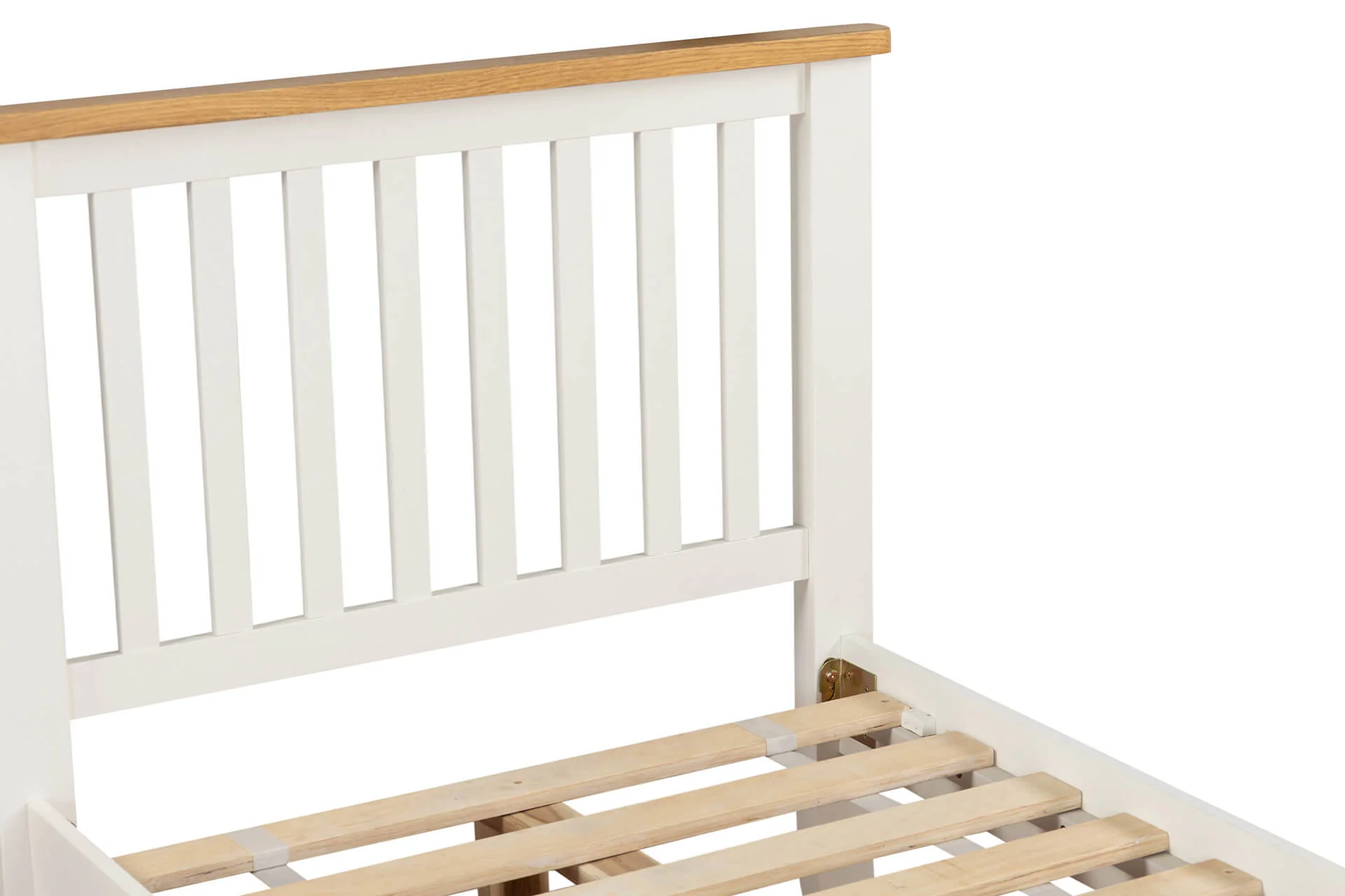 Mellor 3' Bed – Cashmere Finish with Classic Shaker Legs - Image 6