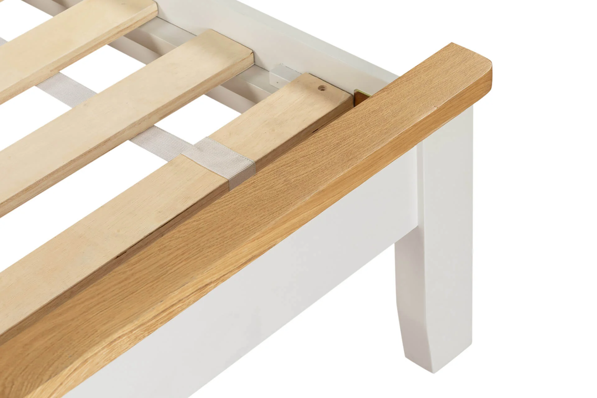 Mellor 3' Bed – Cashmere Finish with Classic Shaker Legs - Image 8