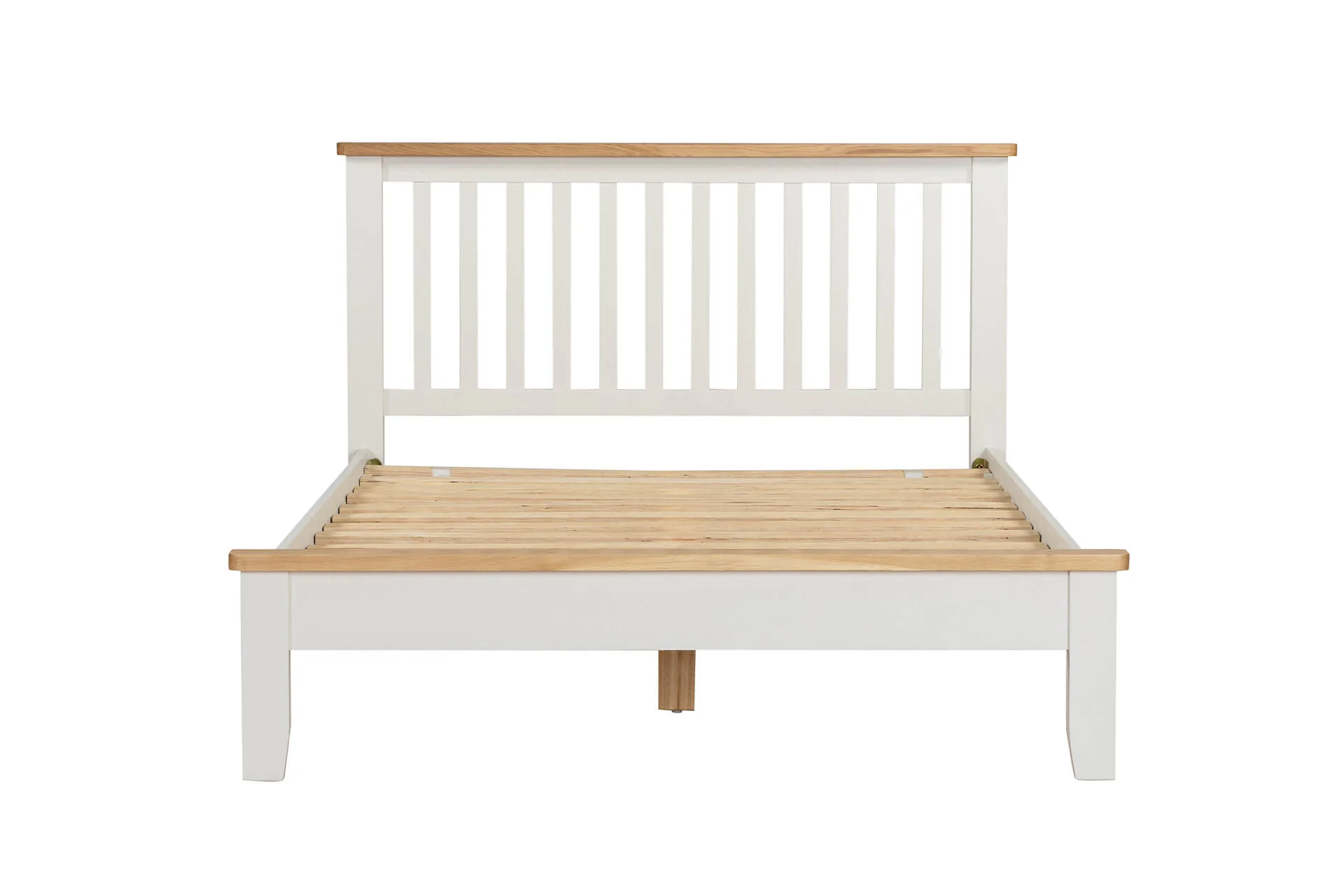 Mellor 5' Bed – Cashmere Finish with Shaker Legs - Image 9