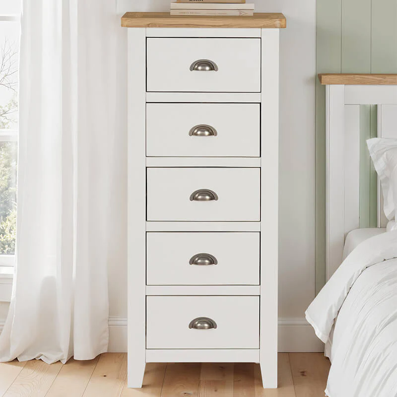 Mellor 5 Drawer Narrow Chest - Image 10