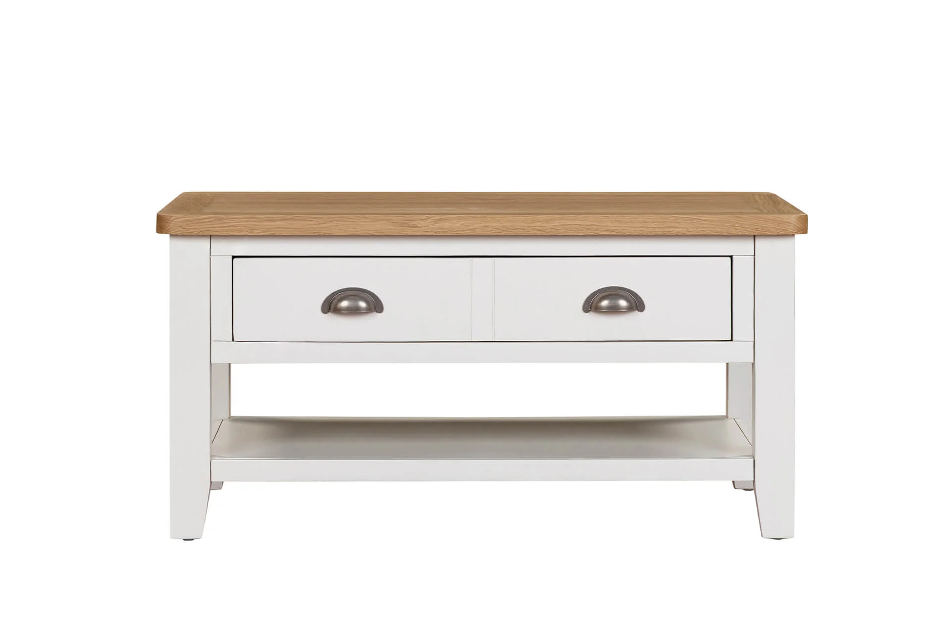 Mellor Coffee Table 90cm – Cashmere Finish with Dual-Sided Drawer - Image 10