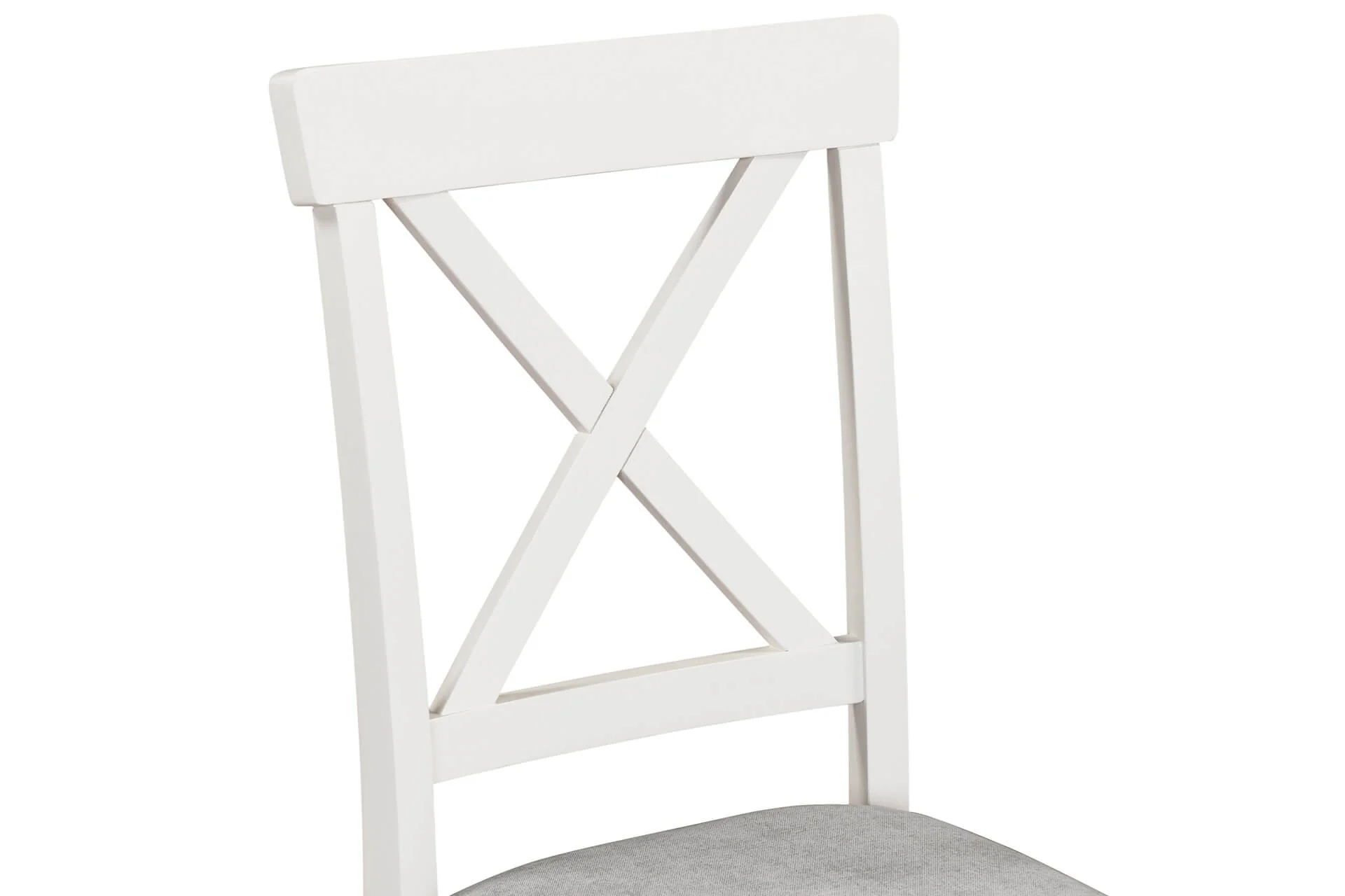 Mellor Dining Chair – Grey Fabric Seat with Cashmere Finish - Image 4