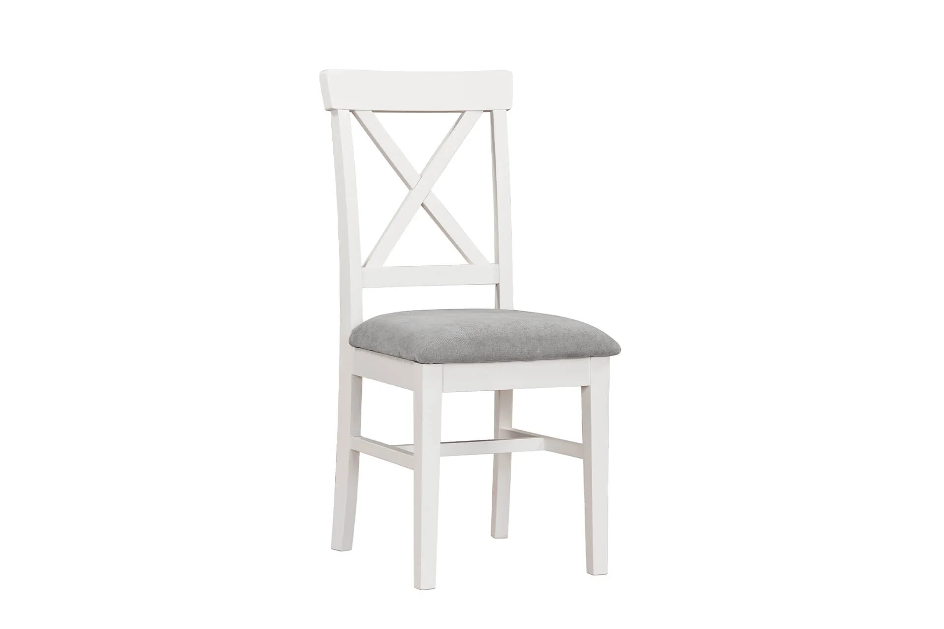 Mellor Dining Chair – Grey Fabric Seat with Cashmere Finish - Image 7