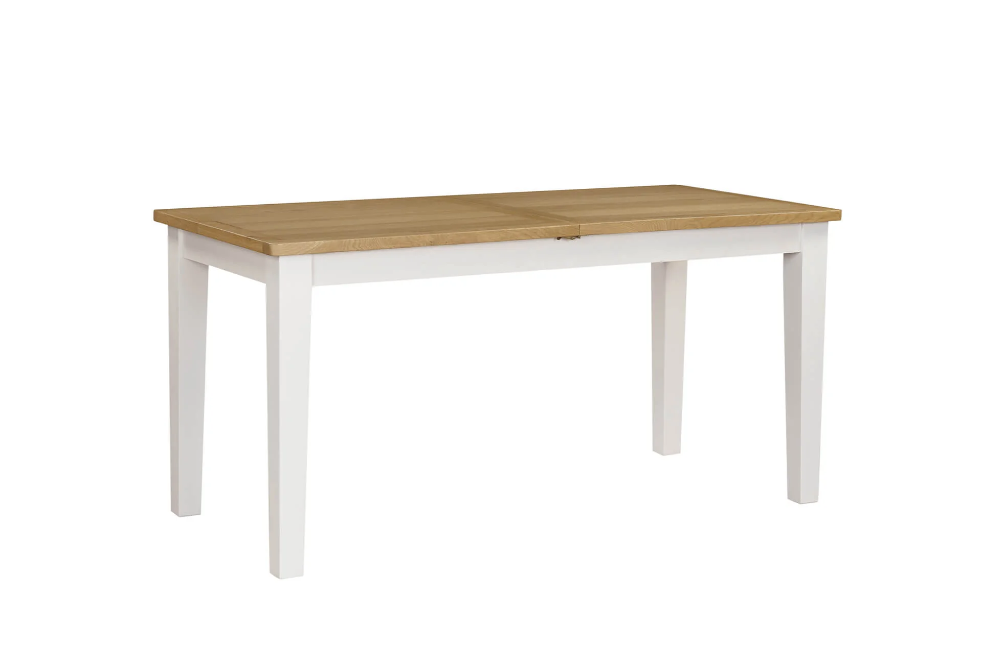 Mellor Extending Dining Table – Cashmere with Oak Veneer Top 120cm to 160cm - Image 10