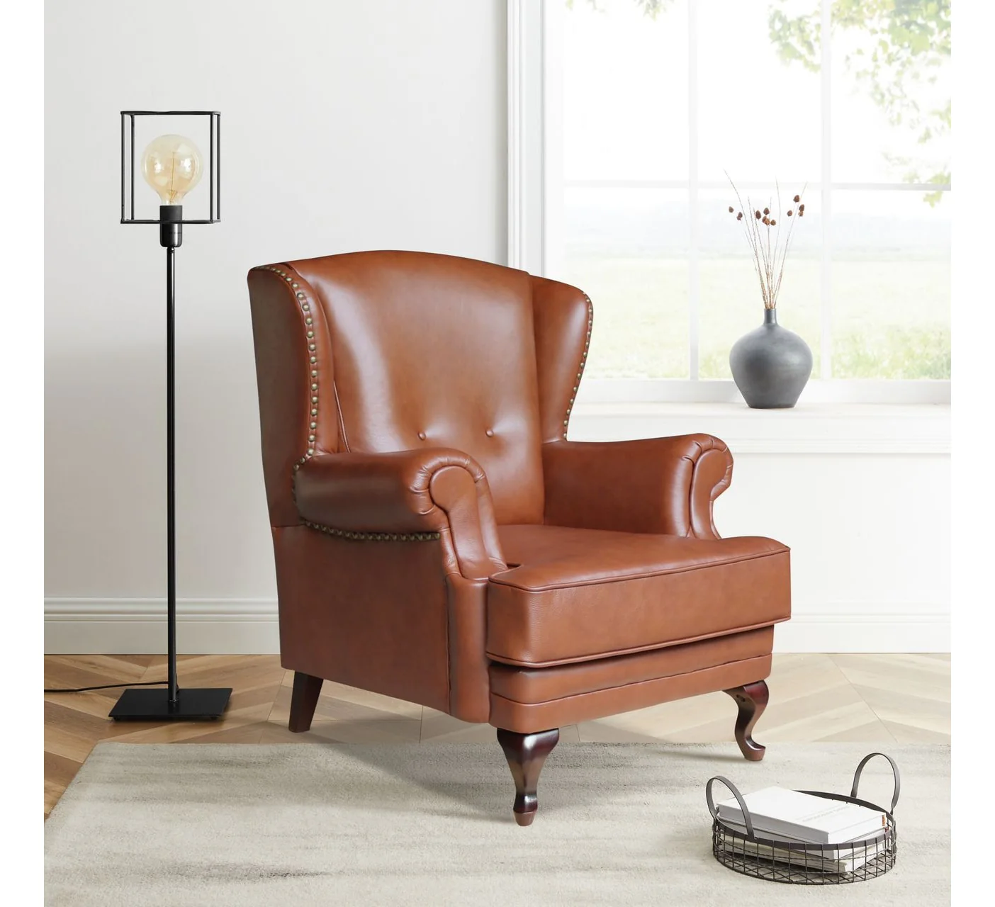 Miami 3 Seater Sofa – Dark Brown Leather with Power Recliner - Image 2