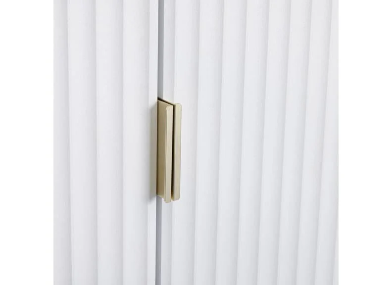 Miami White Two Door Wardrobe - Image 6