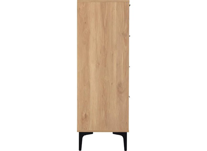 Miami Oak 2+3 Drawer Bedroom Chest (PRE-ORDER FOR AUGUST) - Image 5