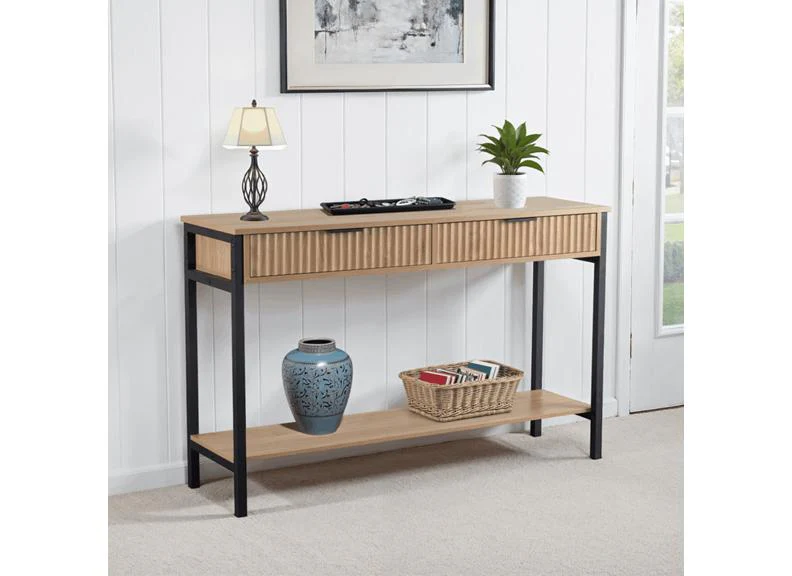 Miami Oak Console Table