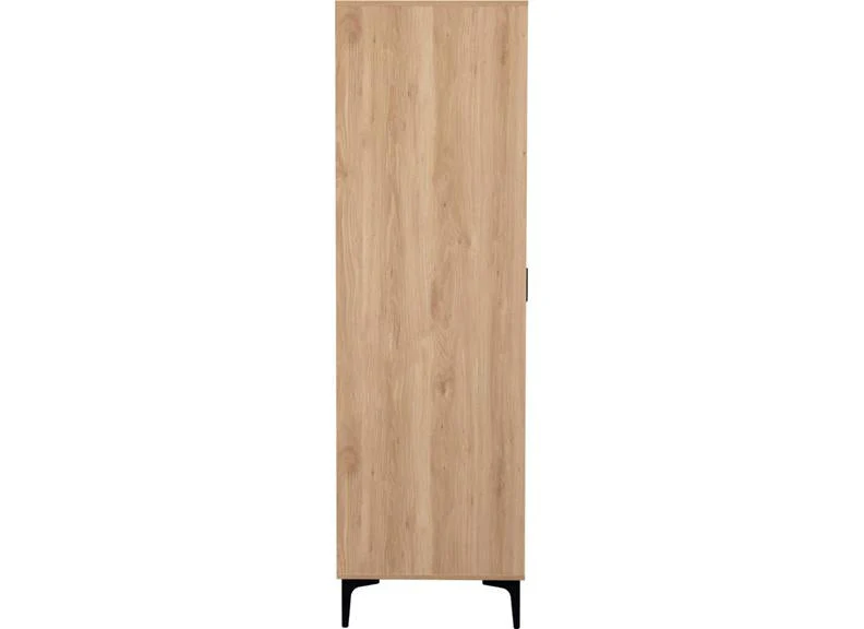 Miami Oak Three Door Wardrobe - Image 5