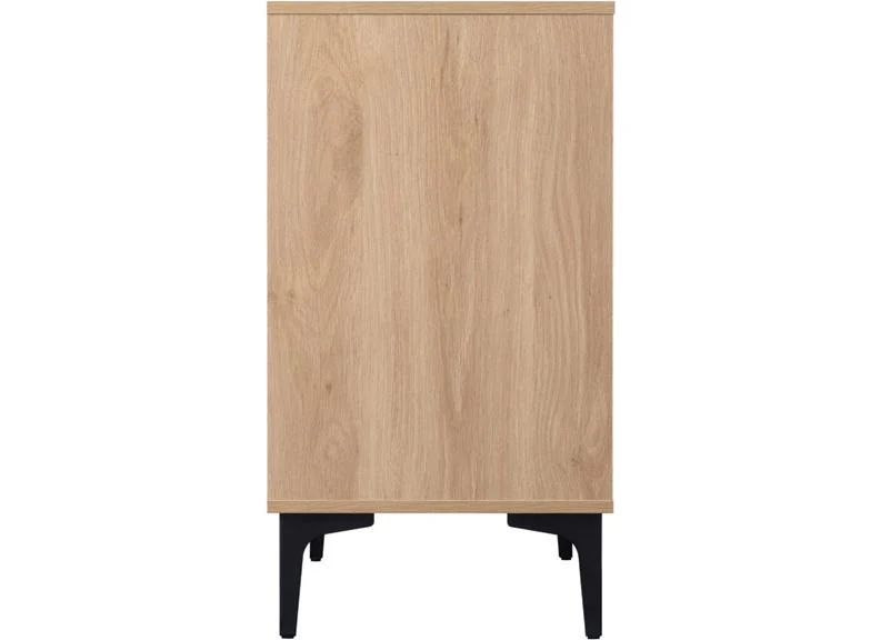 Miami Oak Three Drawer Bedroom Chest (PRE-ORDER FOR AUGUST) - Image 5