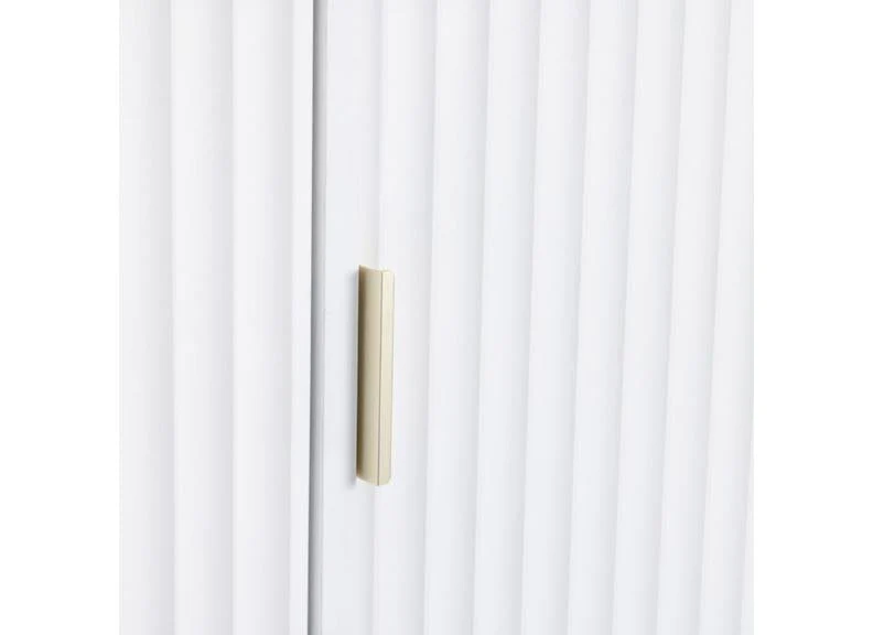 Miami White Three Door Wardrobe - Image 5