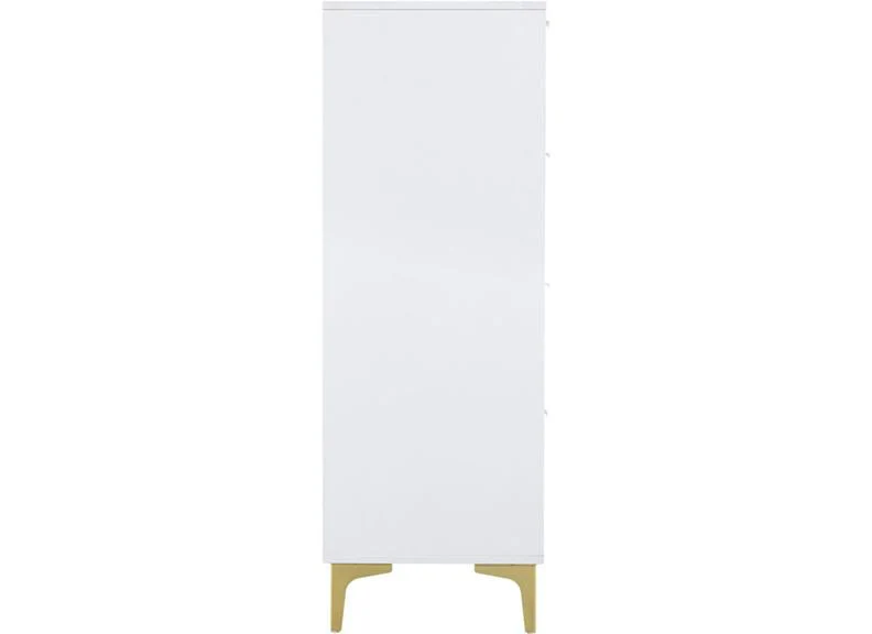 Miami White 2+3 Drawer Bedroom Chest - Image 5