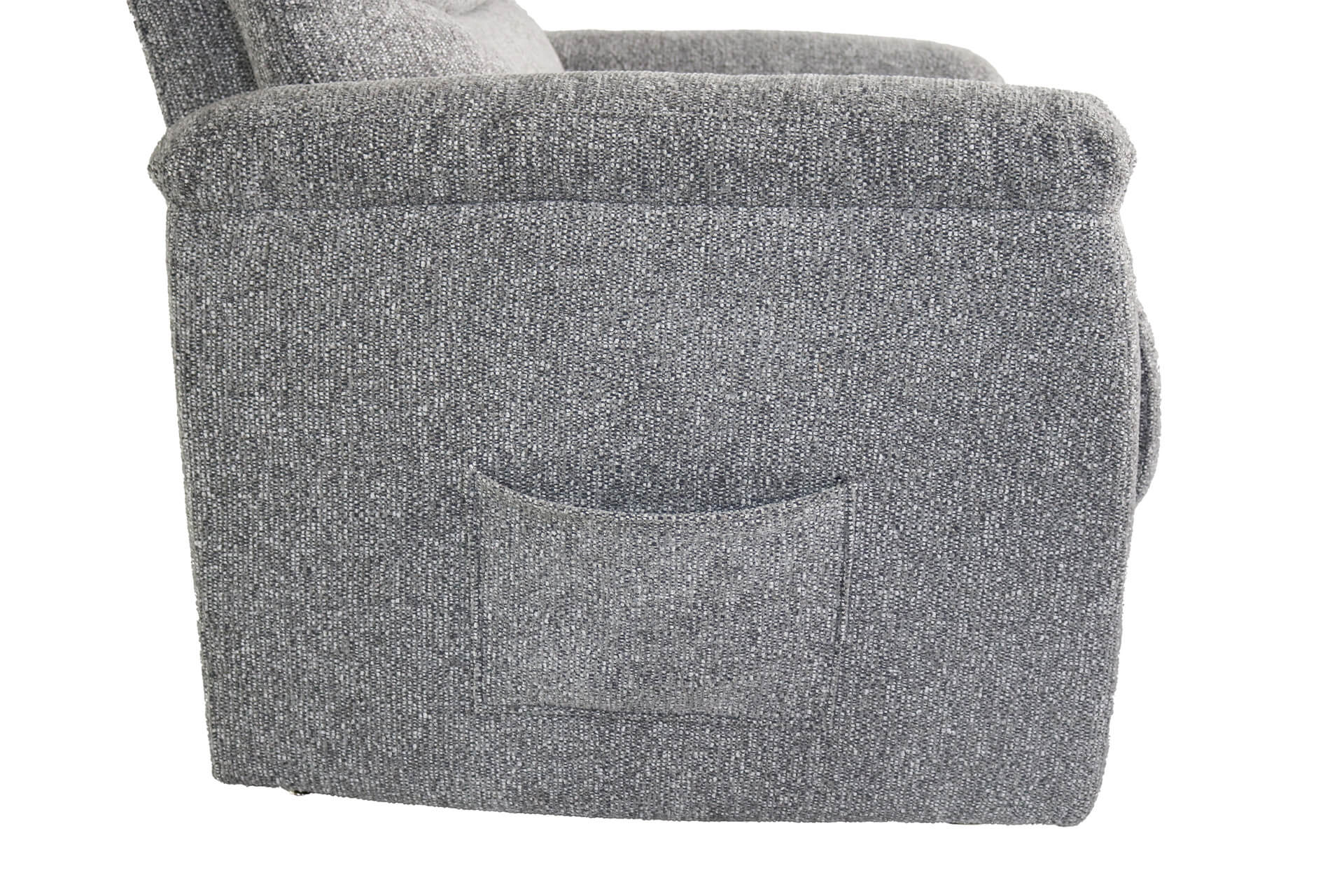 Millie Lift and Rise Chair – Grey Upholstered with Dual Motor Support - Image 5