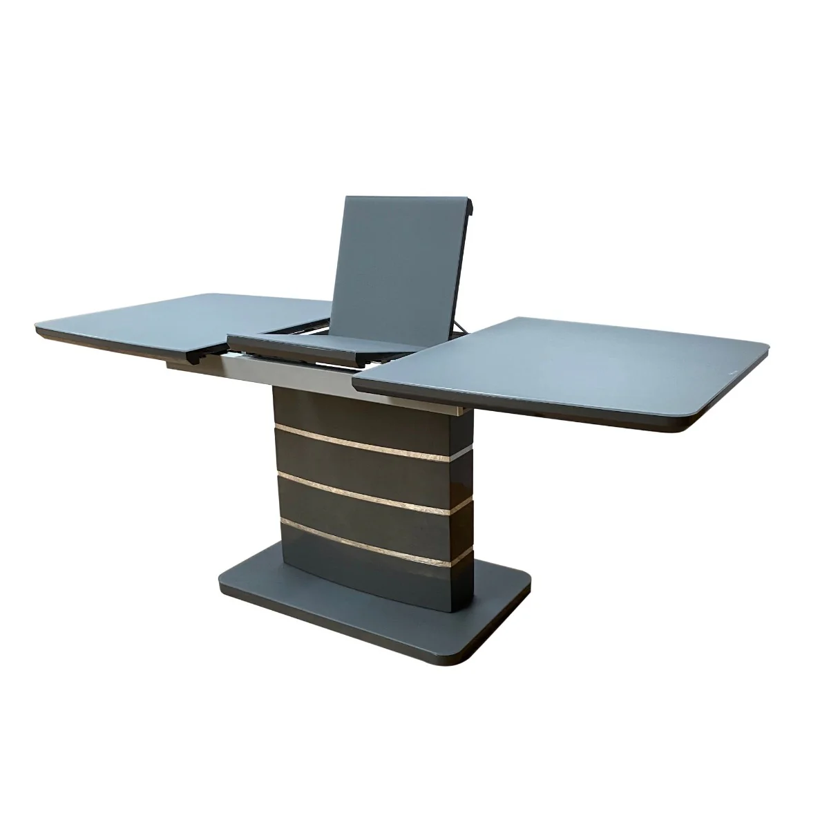 Modena Extension Table Dark Grey - Image 2