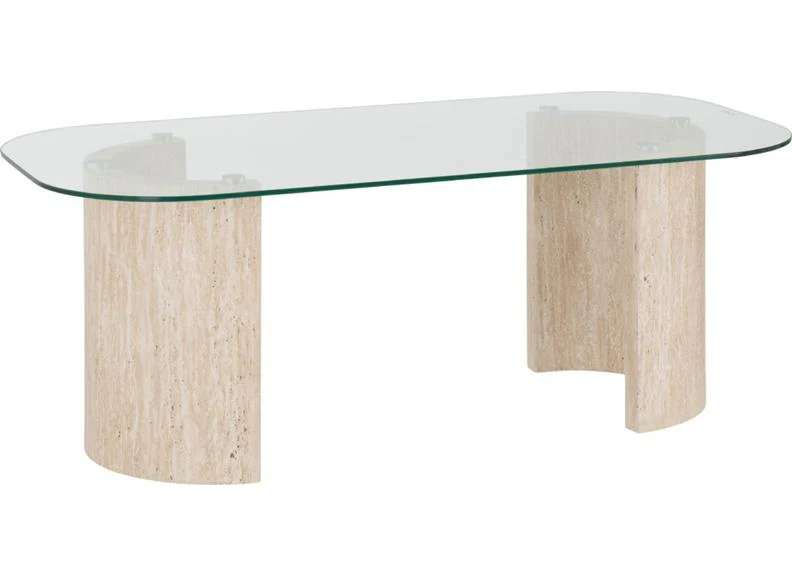 Modena Glass Coffee Table - Image 2