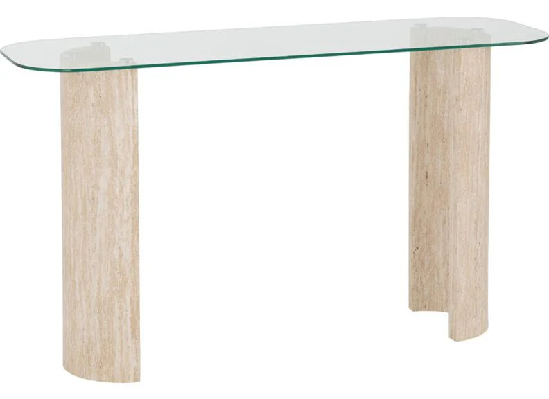 Modena Glass Console Table - Image 2