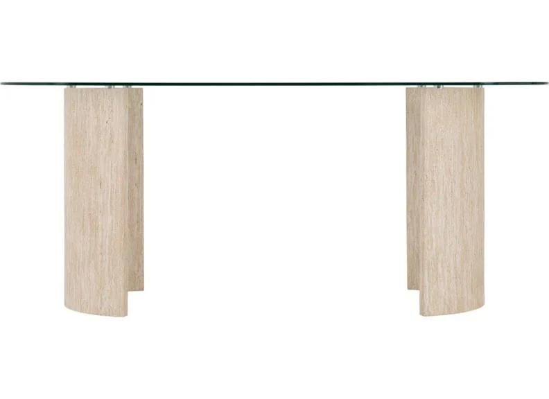 Modena Glass Dining Table - Image 3