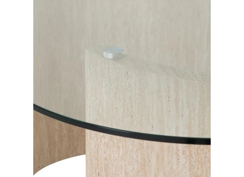 Modena Glass Lamp Table - Image 3